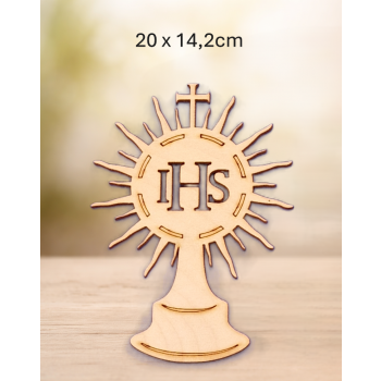 Monstrancja 20cm, sklejka 3mm